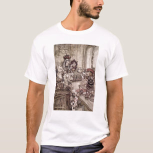 Arthur Rackham   Knave voor de koning en de koning T-shirt