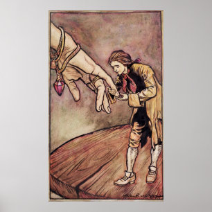 Arthur Rackham   Oorspronkelijke illustratie van d Poster