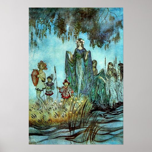 Arthur Rackham -  sprookjeskunst Poster (Voorkant)