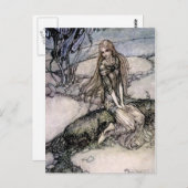 Arthur Rackham-sprookjeskunst uit “Undine” Briefkaart (Voorkant / Achterkant)