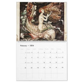 Arthur Rackham's Shakespeare  Kunst Kalender (Feb 2026)