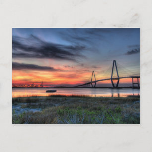 Arthur Ravenel Jr. Bridge Briefkaart