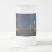 Arthur Ravenel Night Pano Frosted Mug (Centre)