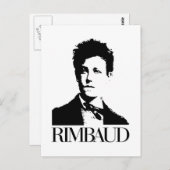 Arthur Rimbaud Briefkaart (Voorkant / Achterkant)
