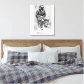 Arthur Rimbaud Canvas Afdruk (Insitu (Slaapkamer))
