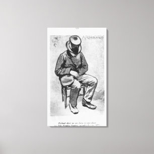 Arthur Rimbaud Canvas Afdruk