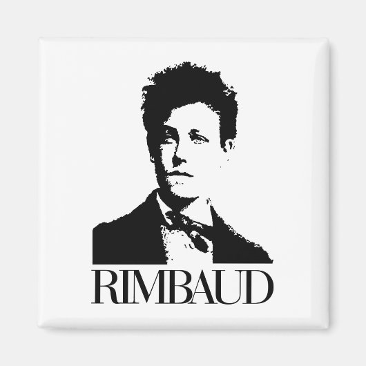 Arthur Rimbaud Magneet (Voorkant)