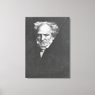 Arthur Schopenhauer Canvas Afdruk