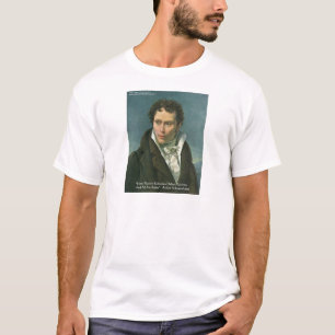 Arthur Schopenhauer "Naties bespotten" Citaat Cade T-shirt