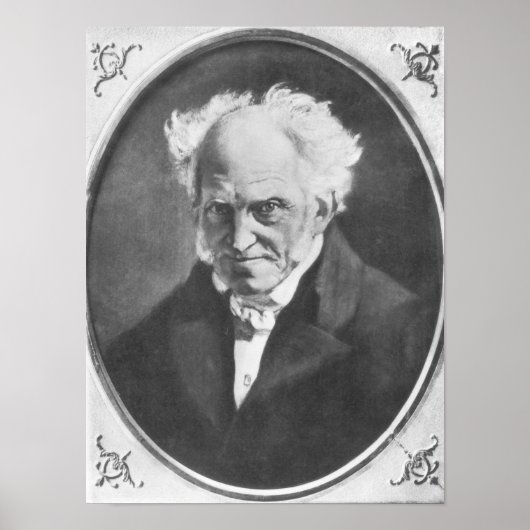 Arthur Schopenhauer Poster (Voorkant)