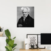 Arthur Schopenhauer Poster (Thuiskantoor)