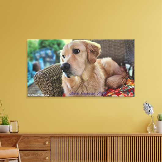 Arthur, September 2025 Canvas Afdruk (Insitu (Woonkamer))