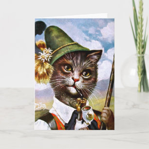 Arthur Thiele - Bavarian Alps Cat Kaart