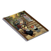 Arthur Thiele Romantisch Dachshunds Spiral Notitie Notitieboek (Rechterzijde)