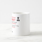 Arthur Webley MUG Hot Fuzz (Centre)