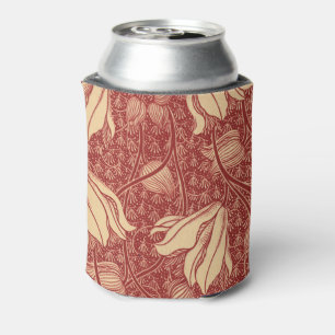 Arthur Wilcock The Lily Vintage Bloem Rood Patroon Blikjeskoeler