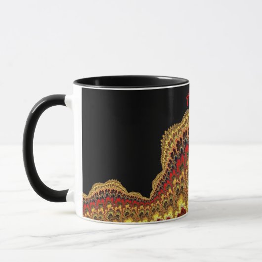 ARTHUR ~ Zany Pattern ~ Red Yellow and Black Mok (Links)