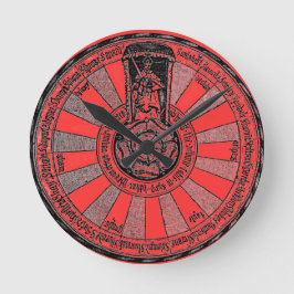 Arthur's ronde tafel ronde klok