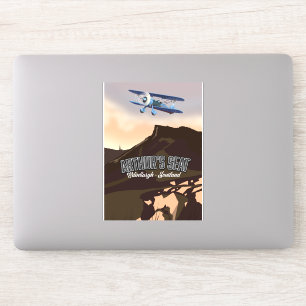 Arthur's Seat Edinburgh Scotland Sticker