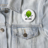 Arti-choke Funny Veggie Artichoke Pun Ronde Button 5,7 Cm (In situ)