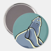 Artic Art Frigo Magnet Ours Polaire Cadeaux d'Art (Recto/Verso)