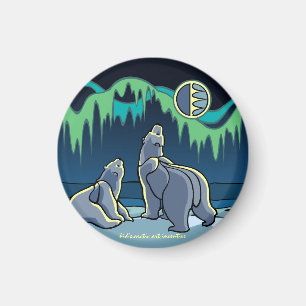 Artic Art Frigo Magnet Ours Polaire Cadeaux d'Art