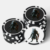 Artic Werewolf Poker Chips (Opstapeling)