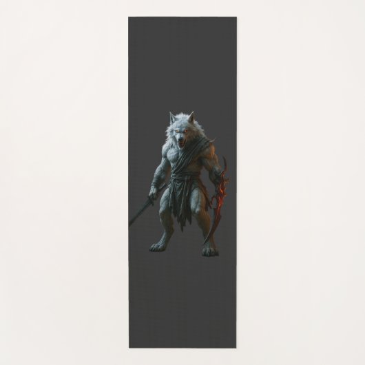 Artic Werewolf Yogamat (Voorkant)