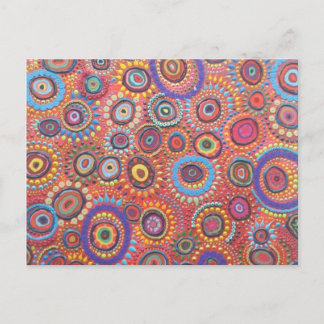 Artichicks art sur carte postale