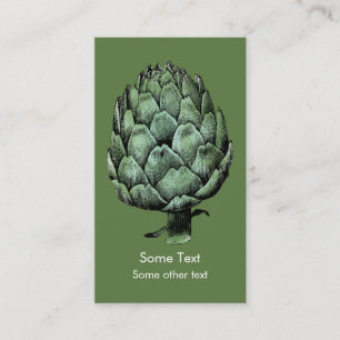 Artichoke Cartes de visite - Green Vegable Food