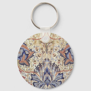 Artichoke Design van William Morris Sleutelhanger