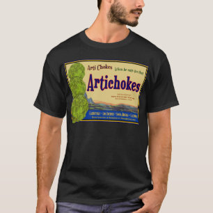 Artichoke  Label Art T-Shirt