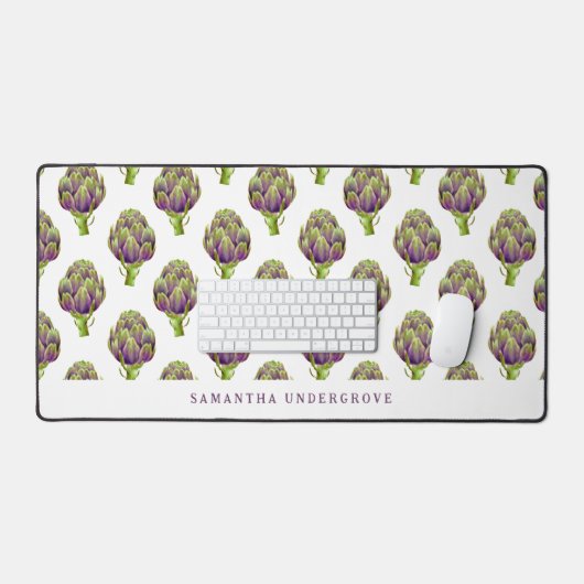 Artichoke Pattern Bureaumat (Keyboard & Muis)