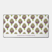 Artichoke Pattern Bureaumat (Voorkant)