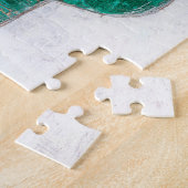 Artichoke - Peinture végétale fraîche Puzzle (Côté)
