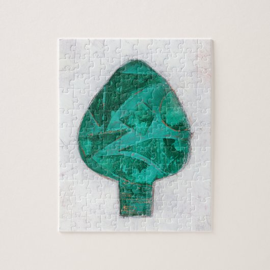 Artichoke - Peinture végétale fraîche Puzzle (Vertical)