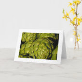 Artichokes Card Kaart (Gele Bloem)