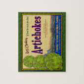 Artichokes Crate Art Jigzaag Puzzle Legpuzzel (Verticaal)
