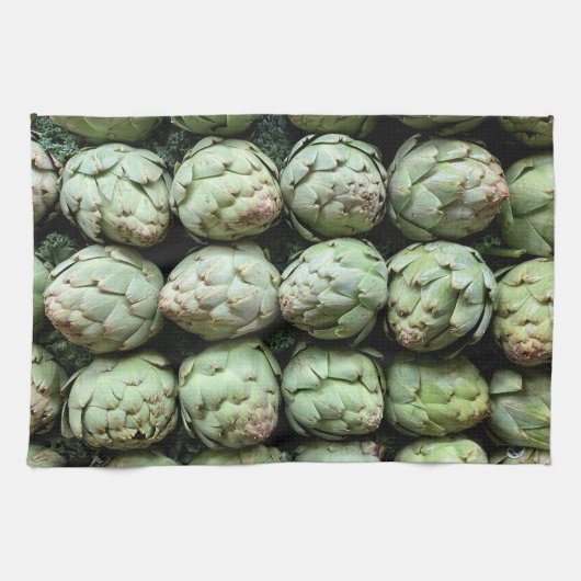 Artichokes Theedoek (Horizontaal)