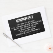 Article 19 Déclaration des Stickers Droits de l'Ho (Enveloppe)