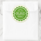 Article Biologique Autocollant Vert (Sac)