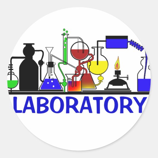 ARTICLES DE LABORATOIRE - AUTOCOLLANTS (Devant)