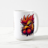 "Artie Angry Rooster" Mug (Devant droit)