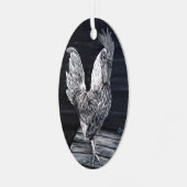 Artie de Kip Ornament (Voorkant links)