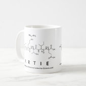 Artie peptide nom mug (Devant gauche)