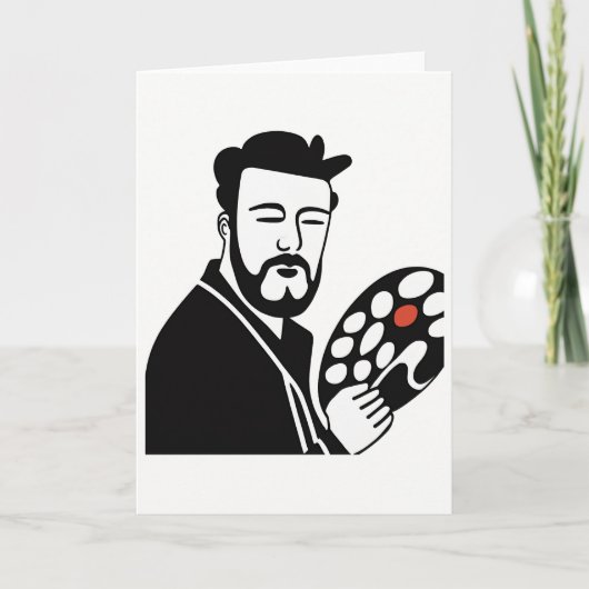 Artiest Art Kaart (Voorkant)