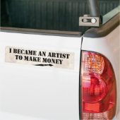 Artiest Bumpersticker (Op Truck)