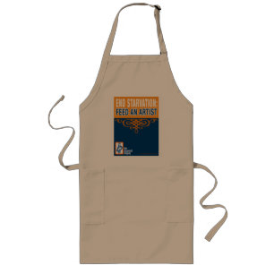 Artiest/Chef's Apron Lang Schort