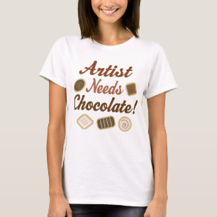 Artiest Chocolade T-shirt