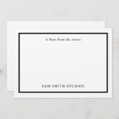  artiest dank u kaart (Voorkant / Achterkant)